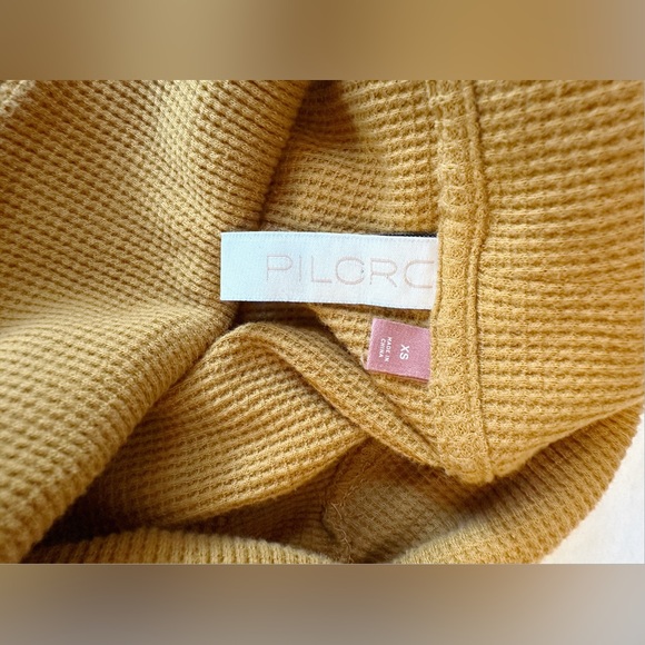 Anthropologie PILCRO Angie Waffle Knit Cowl Neck Sweater Size XS - Picture 10 of 14